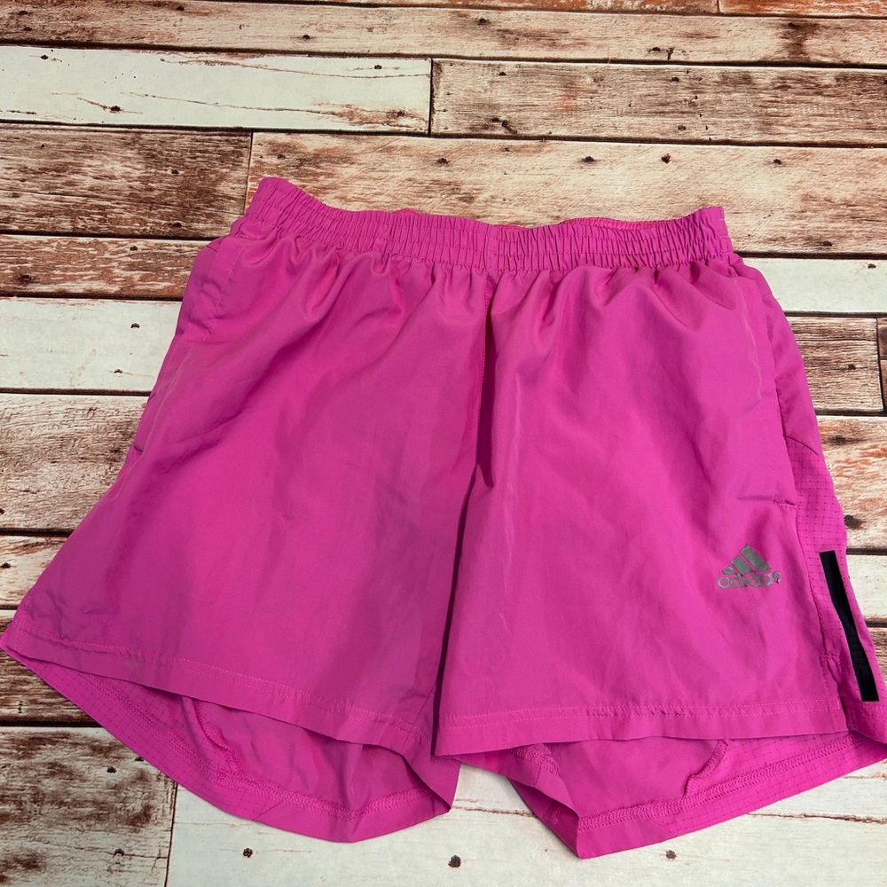 Men’s Adidas running shorts and tank top size M